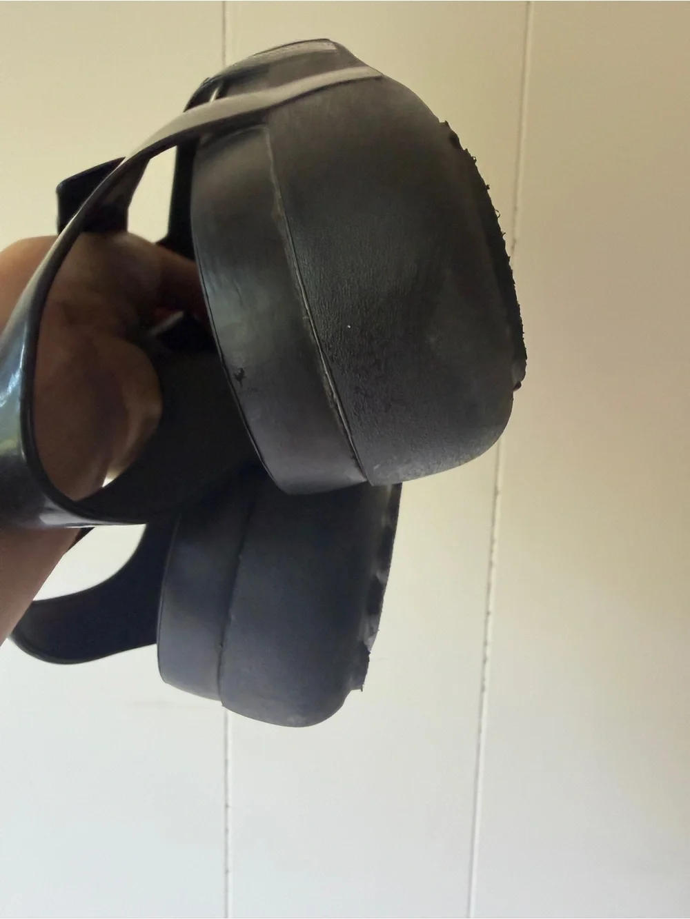 CROCS Black Jelly-Strap Sandals comfy summer
